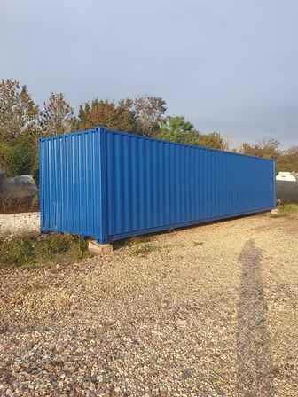Container 40 pieds bleu occasion ref : w06702307011 - DABERT CITERNES_0