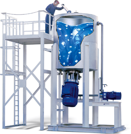 Désintégrateur 2500 de Silverson - Puissant système de mélange pour matières solides jusqu'à 1m_0