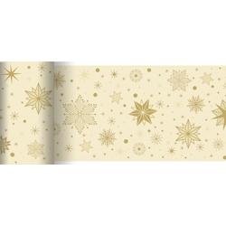 DUNI - Chemin de table airlaid Bio-Dunicel 0.15x20m Stargazing Crème - 6x1 = 6 pièces - beige papier 211564_0