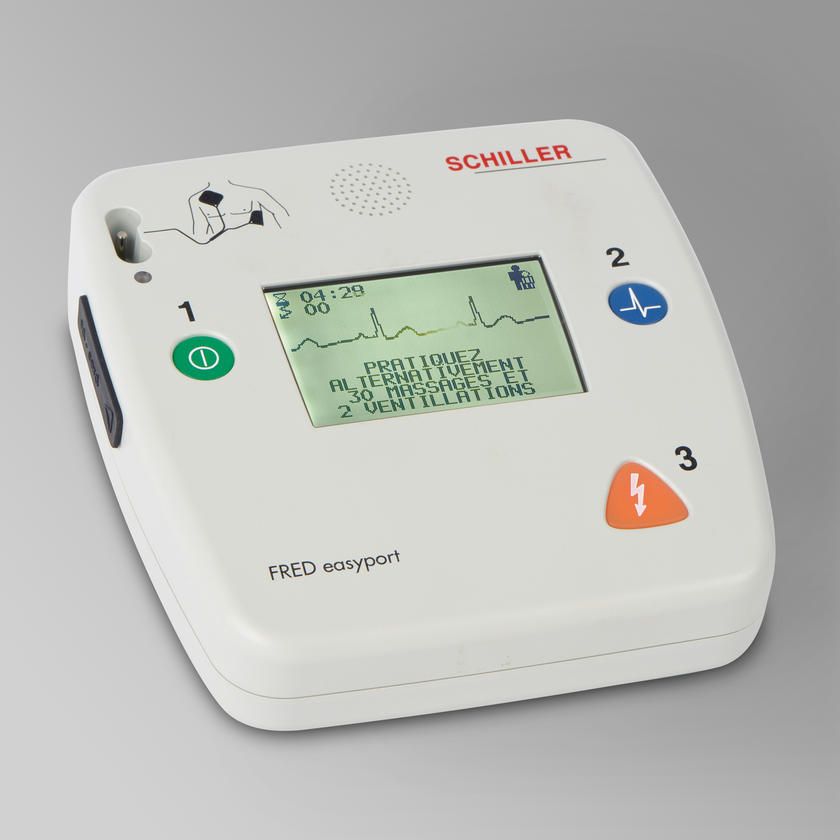 FRED Easyport - défibrillateur de poche ultra léger 490g - Schiller_0