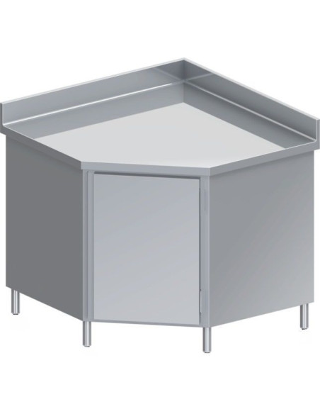 Meuble d'angle inox TOURNUS EQUIPEMENT -  Référence 524 580_0
