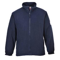 Portwest - Polaire antistatique et retardateur de flamme Bleu Marine - Taille S - CE-CAT III - UPF 50+_0