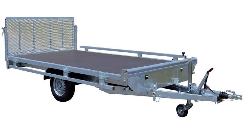 Remorque roues dessous - 3,40 X 1,80 M - 1500 KG - FRANC RIS340F150_0