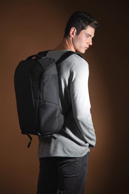 Sac à dos antivol en polyester 600D - Réf: KI0888 - Kimood_0
