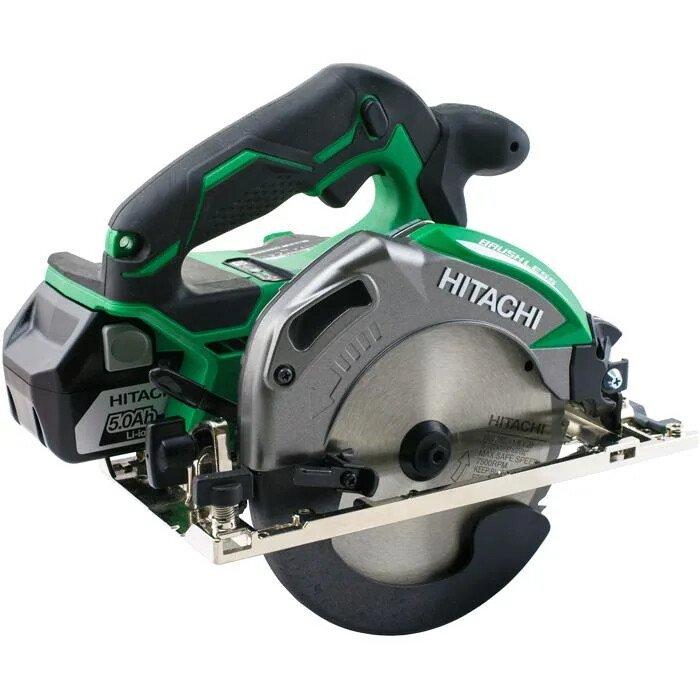 Scie circulaire HIKOKI C18DBAL 5.0 Ah - Moteur puissant, guide laser et variateur de vitesse_0