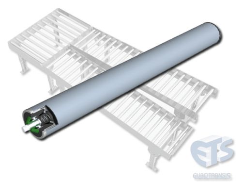 Série EM-350 - Rouleaux pour vrac - Eurotransis ETS - Roulement de précision - Rouleaux libres à embouts thermoplastiques_0