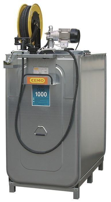 STATION SERVICE ÉLECTRIQUE HUILES NEUVES LUB PRO 1000 LITRES CEMO