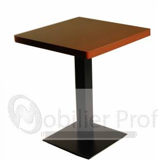 Table en bois medium stratifié dimensions : 100x60, 60x60 ou 55x55cm_0