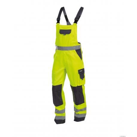 Toulouse - Dassy - Cottes de travail haute visibilité 290g - Prosafety avec poches genoux et bandes réfléchissantes_0