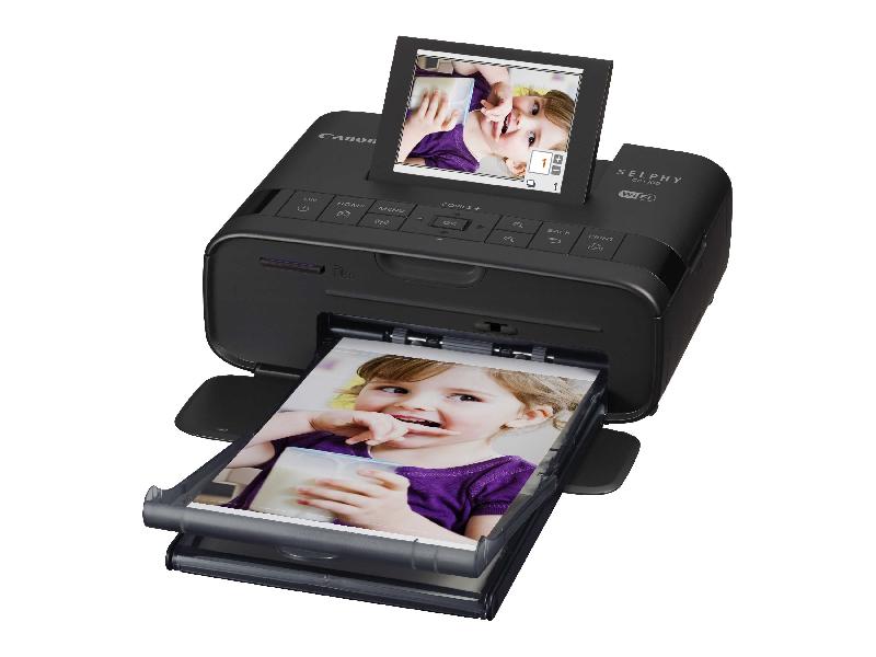Canon Selphy CP1300 - Imprimante photo portable WiFi noir avec technologie de sublimation et écran LCD 3,2''_0