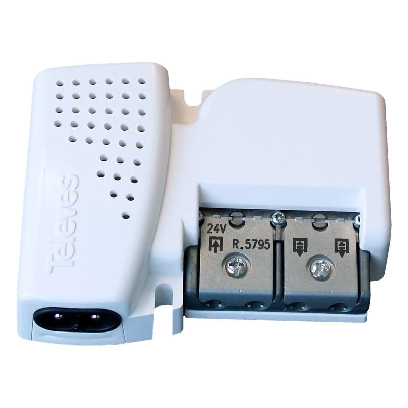 Alimentation domestique 24V - 130mA - Televes Picokom 5795 avec distributeur et passage signal TV_0