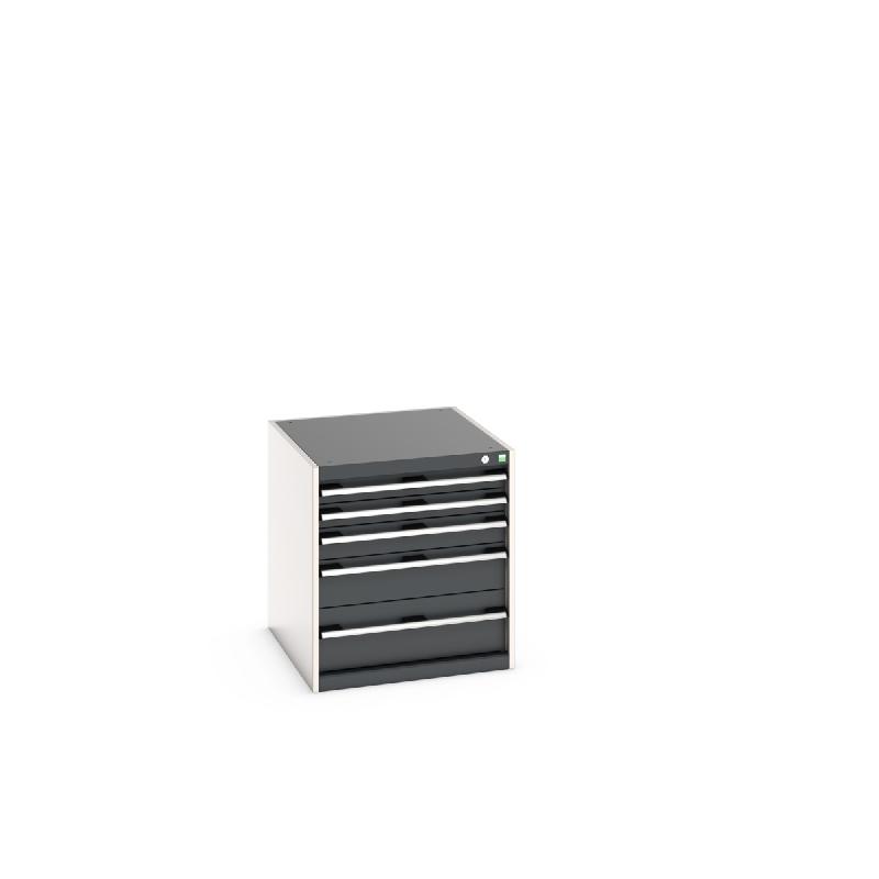 Armoire à tiroirs Cubio SL-677-5.1 - Réf : 40027007 - 5 tiroirs en acier avec charge admissible de 1,5 tonne_0