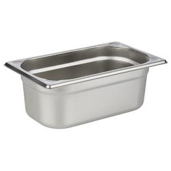 APS 81404 Bac gastro inox GN 1/4 - 26,5 x 16,2 cm, profondeur 10 cm - argenté inox 81404_0