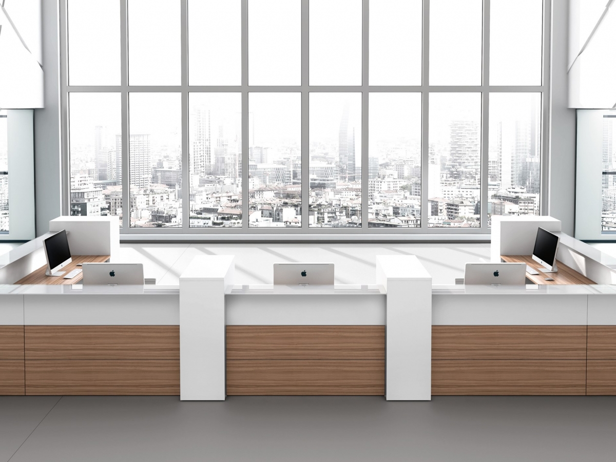 Banque d'accueil modulable et personnalisable - PROGRESS_0