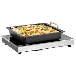 Bartscher Plaque chauffante inox à induction vitrocéramique 1000 W, 220 V - MONO - 3667335015719_0