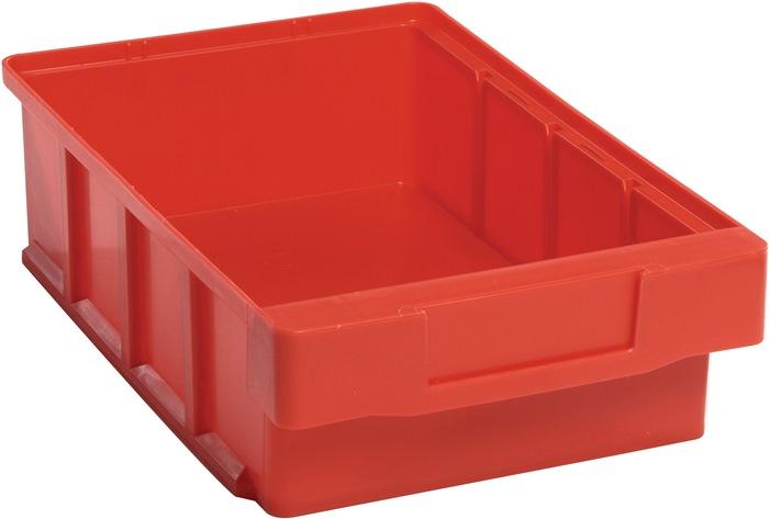 Boîte de rangement pour étagère - VKB L300xl186xH83 mm - rouge en polypropylène - LA-KA-PE_0