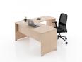 Bureau individuel NAVI PAN P70 cm avec retour - Tortoreto_0