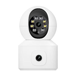 Camera IP WiFi 2x2MP Surveillance Avec Vision Nocturne Et Détection De Mouvement YONIS - 3615616959160_0