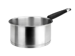 Casserole inox Lacor Premium - 14 cm - finition brossée - tous feux dont induction_0