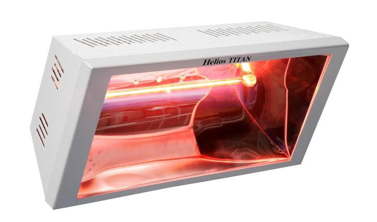 Chauffage infrarouge industriel blanc 2 000 W HELIOS TITAN 1 - STAR PROGETTI - 103340_0