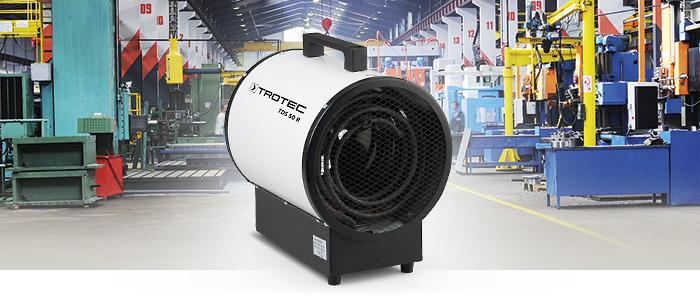 Chauffage électrique TDS 50 R - aérotherme 9 kW avec thermostat et protection anti-surchauffe_0