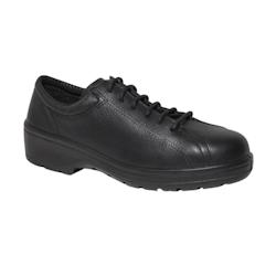 Chaussures de sécurité basses femme  DUALE S2 SRC noir T.40 Parade - 40 noir cuir 3371820190507_0