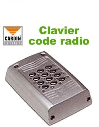 CLAVIER À CODE RADIO CARDIN - SSB-T9K4