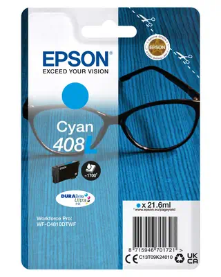 Epson Singlepack Cyan 408L DURABrite Ultra Ink_0
