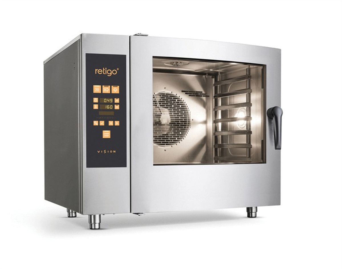 Four mixte à injection 0611i - Orange FG Retigo - 6+1 niveaux GN1/1 - Puissance 10,2 kW_0