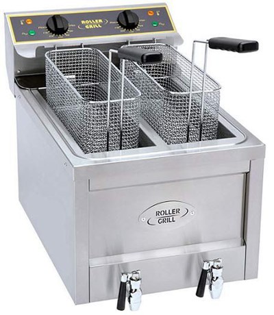 FRITEUSE 2 X 8 L ÉLECTRIQUE