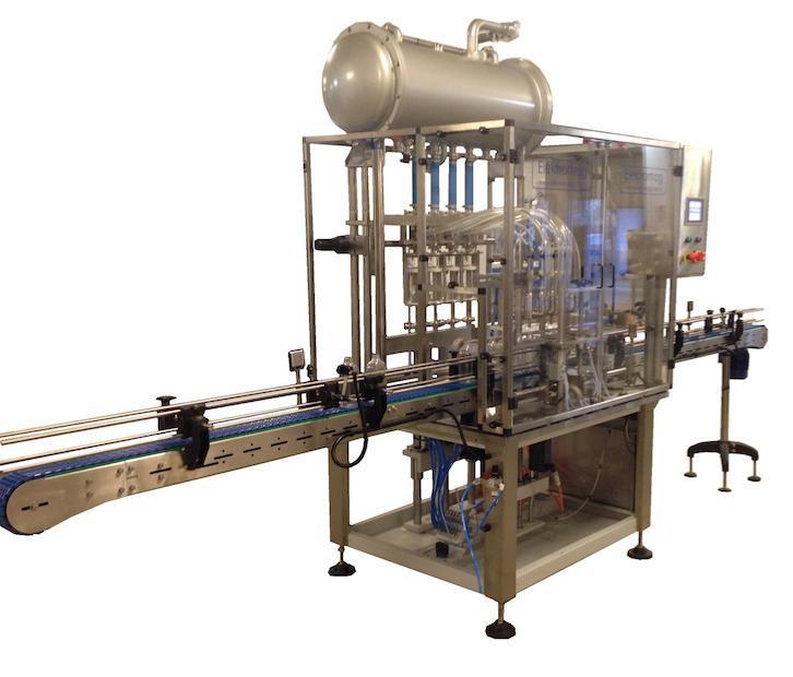 Odm-vs-8 - Remplisseuse linéaire volumétrique automatique pour bouteilles avec servomoteur - 8 bag_0