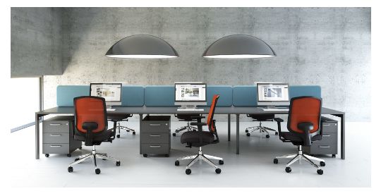 Bureau open space  Ogi-U  2, 4, 6 personnes - Kollori_0
