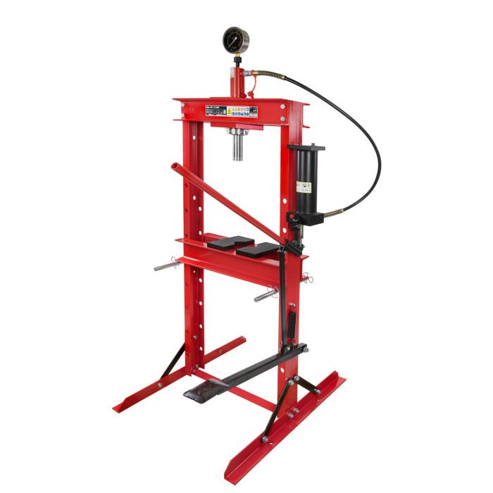 Presse d'atelier hydraulique 12 t avec mano wp12 hmf_0