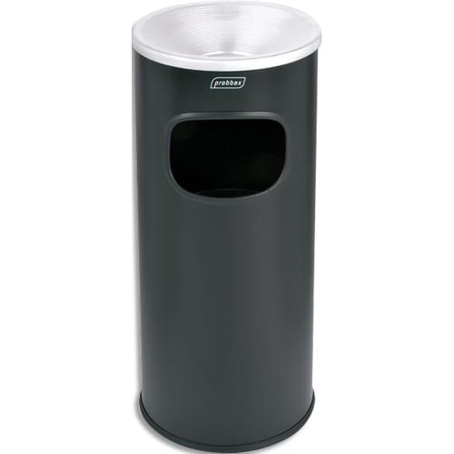 Probbax borne cendrier ronde eco 30l noir_0