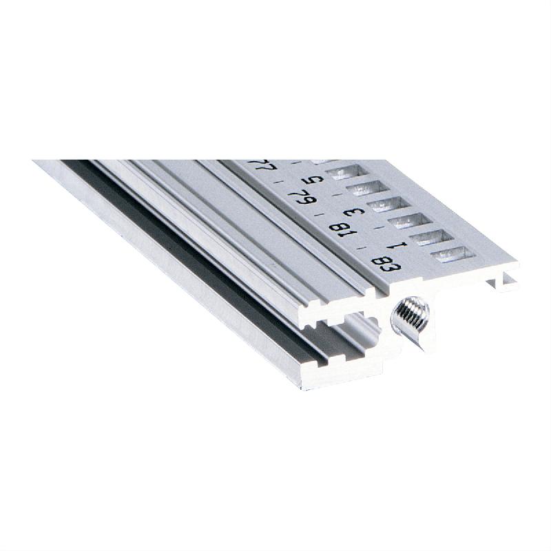 Rail horizontal SCHROFF, avant, type L-OD, léger, sans lèvre, 84 CV_0