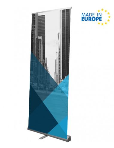 Roll Up Euro Made 85x200cm - Référence: PE Roll Euro Made - Fabriqué en Europe avec empreinte carbone réduite_0