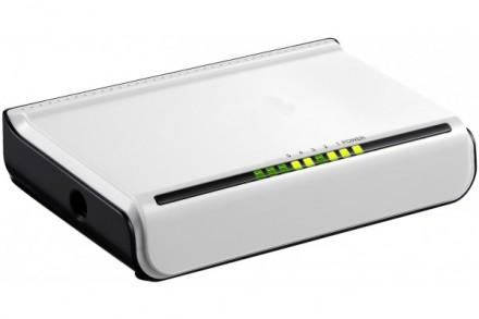 Switch 5 ports 10/100 - Auto-détection Droit/Croisé - Alimentation externe incluse_0