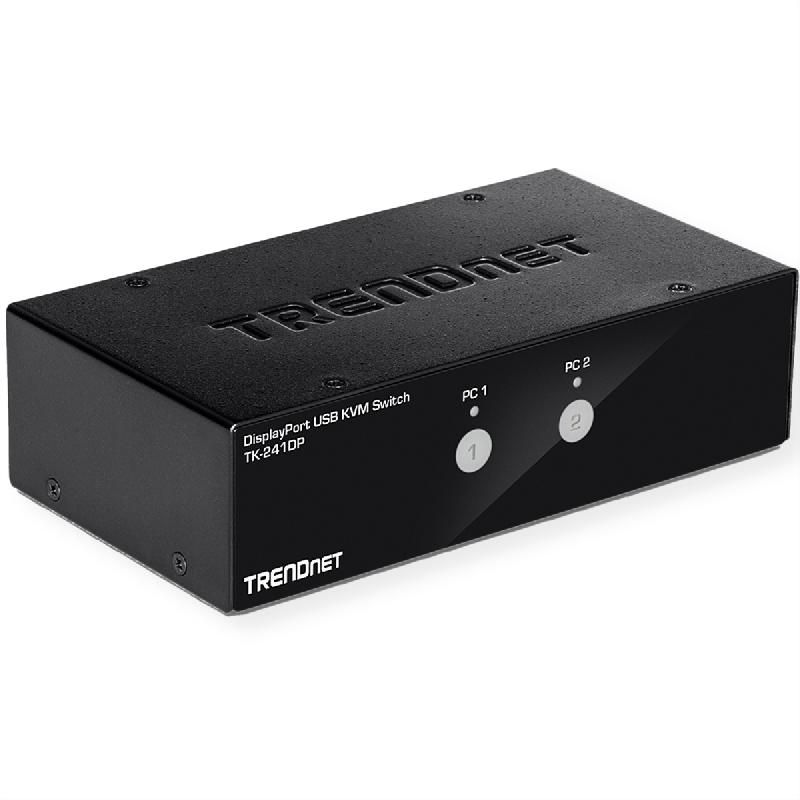 TRENDnet TK-241DP Switch KVM DisplayPort à 2 ports_0