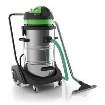 Aspirateur industriel GS 3/78 - eau & poussière - cuve inox - 3 moteurs_0