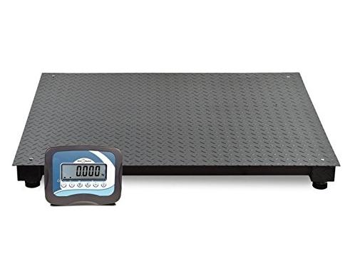 Bascule de grande capacité à 4 capteurs - 3000kg/1kg - Plateau 1500x1200mm - Indicateur BR15_0