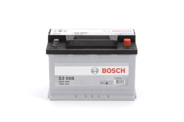 Batterie de démarrage Bosch S3008 - produit neuf et d'origine_0