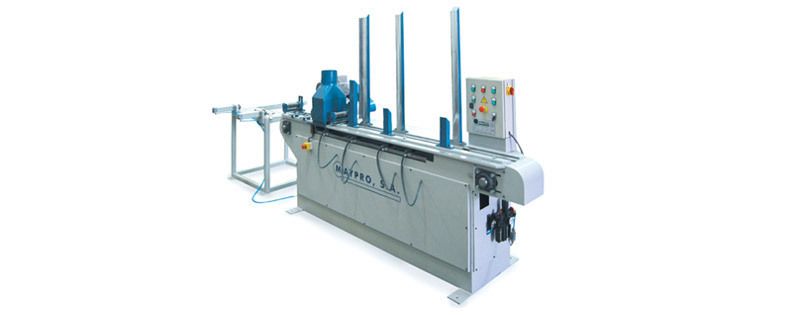 CH-1 - Machine de chanfreinage de planches pour europalettes - Maypro - Avec chargeur automatique et empileur_0