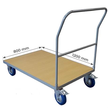 Chariot plateau bois capacité 500 kg CPBA2_0