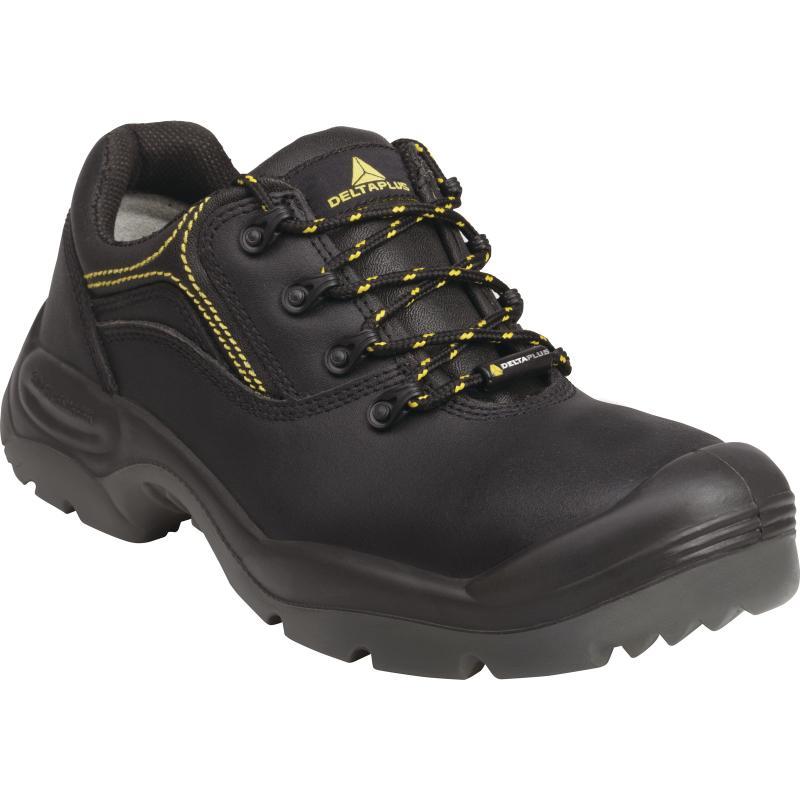 Chaussures de sécurité basses en cuir lisse de buffle - Maestros3 - S3 amagnétiques avec semelle PU bi-densité_0