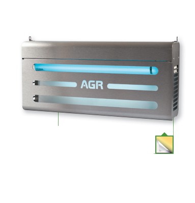 DÉSINSECTISEUR À  GLU AGR 40 GLU INOX 304 AES IP21