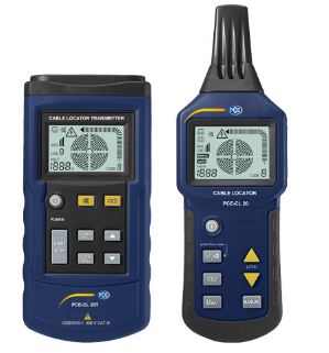 Détecteur de câbles pour lignes sous tension et hors tension - PCE-CL 20 - PCE Instruments avec signal sonore et écran rétro-éclairé_0