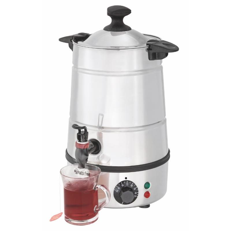 Distributeur d'eau chaude 5L - Bartscher - inox, thermostatique, 30°C à 100°C_0