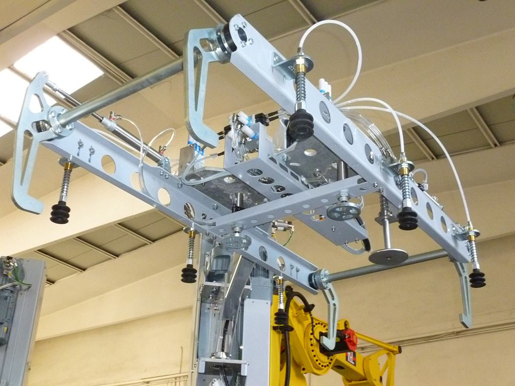 Fl-018 - Dépalettiseur à robot - F.B.L. - pour contenants en vrac et fardeaux_0
