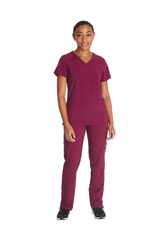 Haut cache-cœur femme - Réf: DKE625 - Dickies Medical - 95% polyester, 5% élasthanne_0