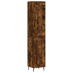 Helloshop26 - Buffet bahut commode armoire meuble de rangement organisateur cuisine salle de séjour salon haut 34,5 x 34 x 180 cm 02_0033274 - 300021_0